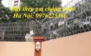 Dây thép gai hình dao, dây gai tôn