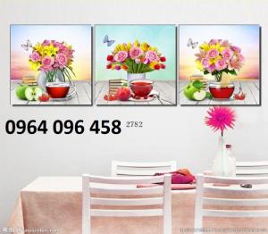 tranh gạch 3d phòng bếp