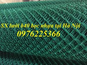 Lưới b40 bọc nhựa làm sân tennis
