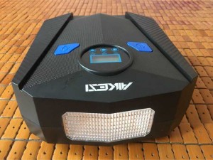 Bơm xe Ô tô thông minh, cài đặt số cân, ngắt tự động , có đèn soi ban đêm tiện dụng AIKESI Chính Hãng