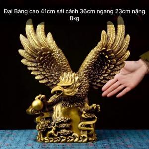 Tượng đại bằng cao 41cm bằng đồng trang trí phòng làm việc