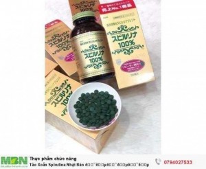 Tảo Xoắn Spirulina Nhật Bản