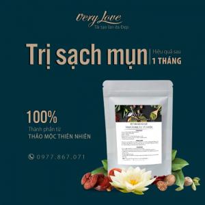 TRỊ SẠCH MỤN BẰNG BỘT THẢO MỘC THUỐC BẮC