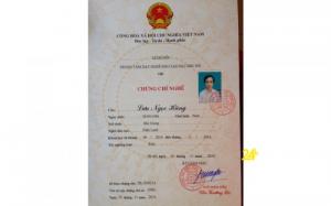 Mua chứng chỉ điện tại Hà Nội 0974528387