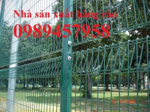 Chuyên lưới thép hàng rào khu công nghiệp, hàng rào sân bóng đá, sân tennis