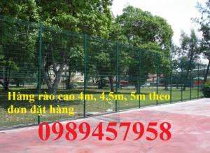 Sản xuất hàng rào sân bóng đá mini, hàng rào sân tennis tại Hà Nội