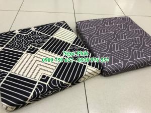 Nệm ngồi bệt 40x40x5cm, nệm lót ngồi phong cách Nhật. Đệm ngồi Vải In Chuyển Nhiệt