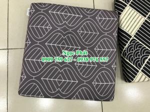 Nệm ngồi bệt 40x40x5cm, nệm lót ngồi phong cách Nhật. Đệm ngồi Vải In Chuyển Nhiệt