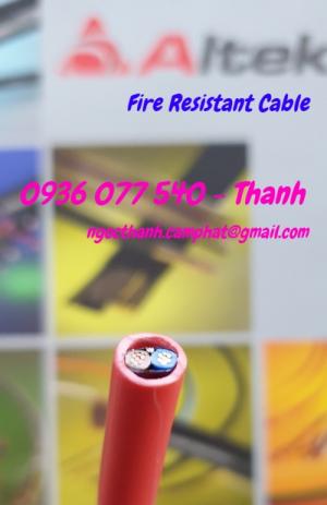 Cáp chống cháy Altek kabel 2x1.5 mm2 - Fire resistant cable