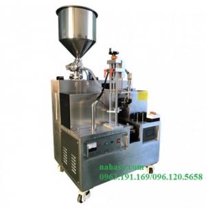 Máy hàn đáy tuýp nhựa bán tự động có bộ