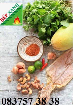 GỎI XOÀI KHÔ MỰC SIÊU HẤP DẪN