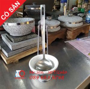 Kệ/ Giá/ Khung inox gác đặt vá, muôi, muỗng múc canh soup để bàn ăn