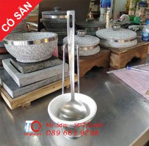 Kệ/ Giá/ Khung inox gác đặt vá, muôi, muỗng múc canh soup để bàn ăn