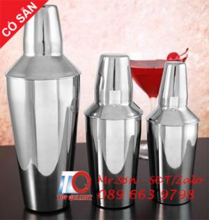 Bán bình lắc trà sữa, cà phê, bình shaker pha chế bằng inox, nhựa mica giá tốt tại Quận 10