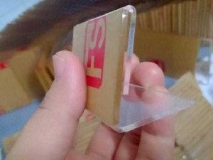 Menu mica khổ nhỏ 4x 7cm giá rẻ
