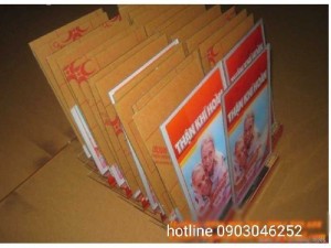 Menu mica khổ A3 giá: 175.000