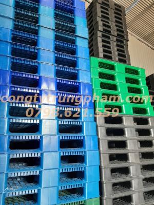 NƠI BÁN PALLET NHỰA NGUYÊN SINH, TÁI SINH, PALLET NHỰA CŨ MỚI GIÁ RẺ LH 0798621559