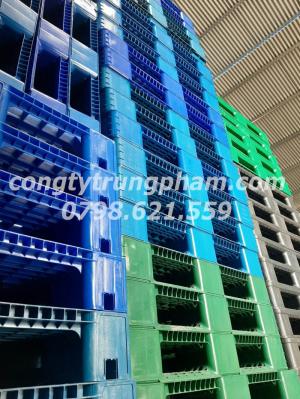 NƠI BÁN PALLET NHỰA NGUYÊN SINH, TÁI SINH, PALLET NHỰA CŨ MỚI GIÁ RẺ LH 0798621559