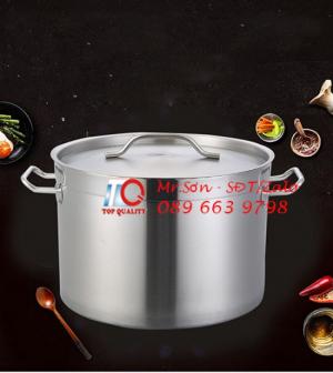 Bán nồi inox 304 cao cấp nấu cà ri, soup, lẩu, nước lèo, hầm xương ống, luộc gà vịt