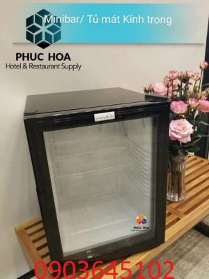 minibar cánh kính trong dung tích 40L