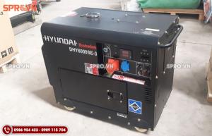 Máy phát điện chạy dầu 3 pha Hyundai 5.5kw DHY6000SE-3 chống ồn