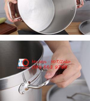 Nồi inox công nghiệp nấu luộc bánh chưng