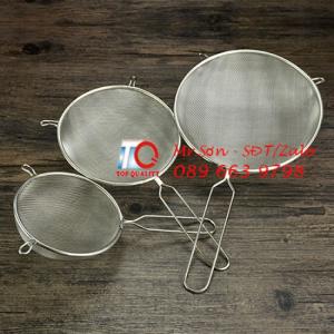 Vợt/ Phễu lưới inox lọc bột, rây bột, lọc dầu thức ăn, vớt bọt giá tốt tại bình thạnh