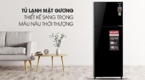 Tủ lạnh Sharp SJ-XP405PG-BK 364 lít Inverter