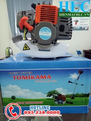 Máy cắt cỏ cầm tay mini Tomikama TK 330, động cơ 2 thì chạy xăng