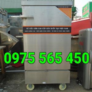 Tủ nấu cơm 10 khay công nghiệp (Nấu bằng điện)