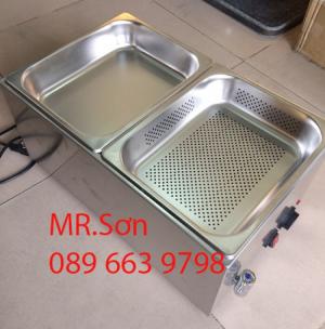 Quầy hâm nóng thức ăn bằng hơi nước mini - tủ hâm nóng thức ăn bằng hơi nước cách thủy sử dụng điện giá rẻ tại HCM