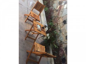 Bàn ghế gỗ cafe