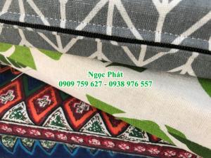 Nệm ngồi phong cách home stay Nhật. Nệm ngồi bệt. Đệm ngồi bệt. Đệm ngồi - Gối tựa lưng Ngọc Phát.