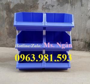 Khay nhựa xếp chồng, khay đựng dụng cụ, khay linh kiện, kệ dụng cụ, khay nhựa linh kiện, khay nhựa đựng bulong, khay cơ khí