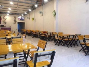 Bàn ghế gỗ quán nhậu giá rẻ