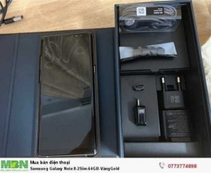 Samsung Galaxy Note 8-2Sim-64GB-VàngGold