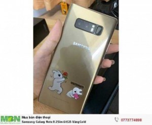 Samsung Galaxy Note 8-2Sim-64GB-VàngGold