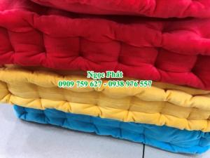 Nệm ngồi 45x45cm. Nệm ngồi bệt. Đệm ngồi bệt. Đệm ngồi ghế.