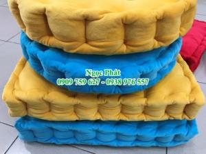 Nệm ngồi 45x45cm. Nệm ngồi bệt. Đệm ngồi bệt. Đệm ngồi ghế.