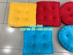 Nệm ngồi 45x45cm. Nệm ngồi bệt. Đệm ngồi bệt. Đệm ngồi ghế.