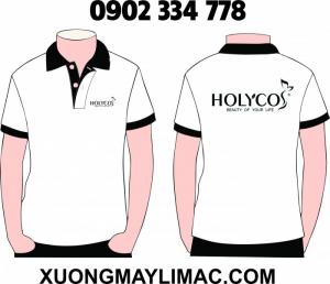 Áo thun đồng phục có cổ giá tận xưởng, bh 1 đổi 1, in logo rõ
