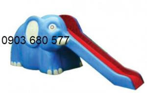 Cầu trượt đơn con voi ngộ nghĩnh dành cho trẻ em