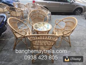 Bàn ghế mây tre đan