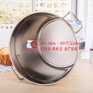 Nồi inox size lớn nấu bánh chưng, luộc bánh tét dung tích 170 lít giá rẻ tại Phú Nhuận