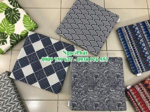 Nệm ngồi Vải Bố. Đệm ngồi. Nệm ngồi bêt. Nệm ngồi - Gối tựa lưng Ngọc Phát.