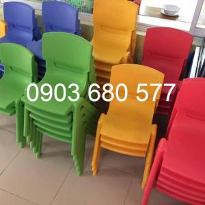 Bộ bàn ghế nhựa mầm non gập chân được giá rẻ, chất lượng cao