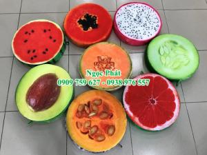 Nệm ngồi bệt trái cây, nệm ngồi hoạt hình, nệm lót ngồi giá rẻ. Đệm ngồi, đệm lót ngồi, đệm ngồi bệt