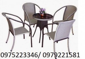 Công ty cần thanh lý gấp số lương lớn bàn ghế cà phê nhiều chủng loại