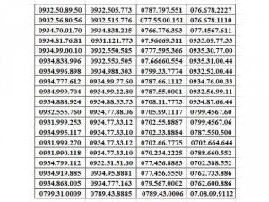 sim mobi số đẹp giá rẻ
