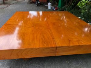 Bộ chiếu ngựa gỗ gõ đỏ
